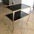 Italian Rectangular 2 Tier Brass End or Side Table For Sale - Image 4 of 13