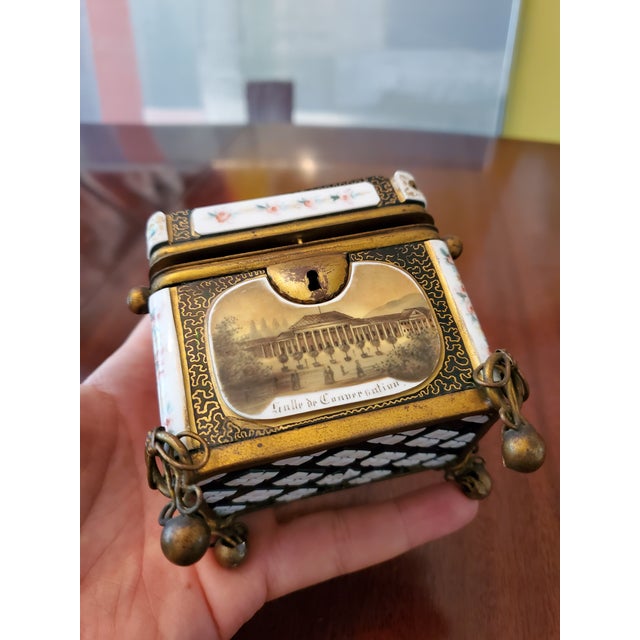 A very fine antique original ( over 150 years old guaranteed , no breaks no chips no cracks guaranteed) moser bohemian...