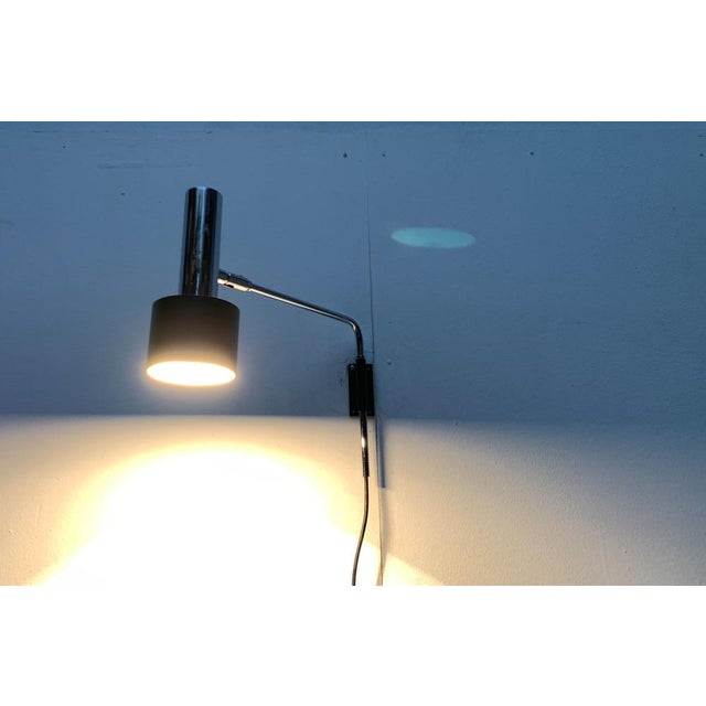 Metal Mid-Century Modern German Wall Lamp from Cosack, 1960s For Sale - Image 7 of 18