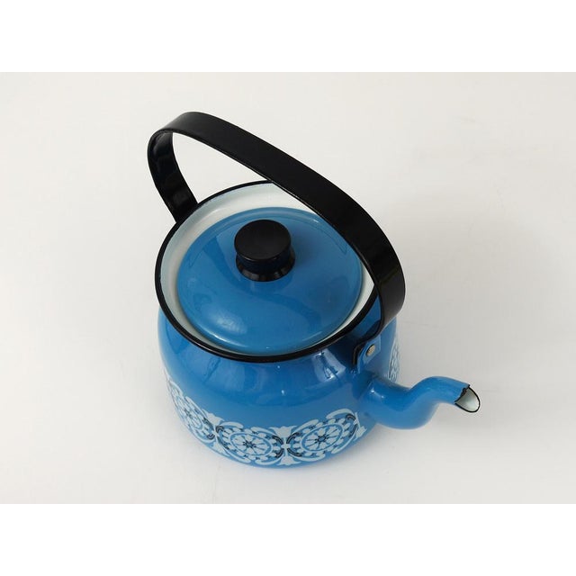 Mid-Century Finnish Enamel Tea Pot Kettle by Kaj Franck, 1960s For Sale - Image 16 of 17