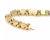 Late 20th Century Late 20th Century Multi-Color Gems 14k Yellow Gold 11 Slide Charms Bracelet For Sale - Image 5 of 5