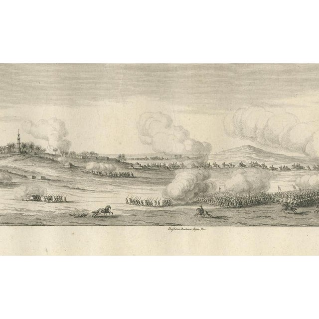 Early 19th Century Dominique Baron Vivant Denon, Battle of Samannoud, 1802, Engraving on Paper For Sale - Image 5 of 10