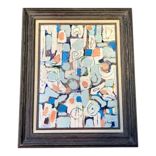 Contemporary Original Stephen Heigh Abstract Painting “Gather Together” For Sale