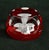 Cristal D’Albret Crystal Paperweight Vintage John Paul Jones Cameo France For Sale - Image 9 of 12