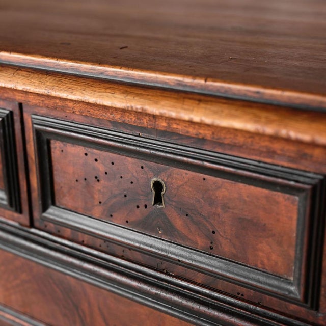 Wood Late 19th Century French Walnut Buffet (A) For Sale - Image 7 of 12