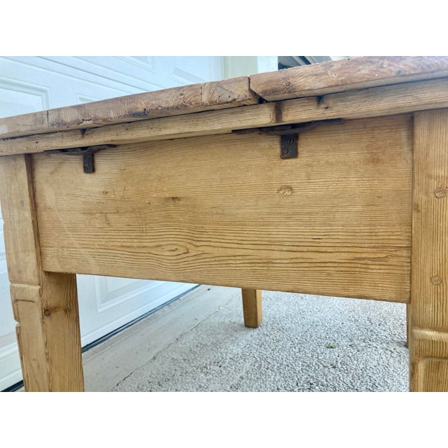 Antique English Pine Prep Farm Table Chairish