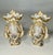 Antique Pair Jean Petit Style Old Paris Porcelain Spill Vases Hand Painted & Gold Gilt This Maximalist Pair of Old Paris...