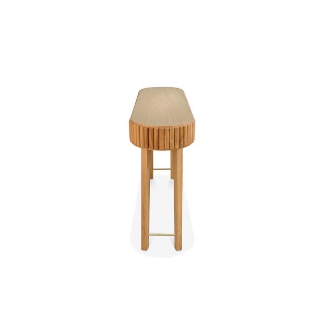 Not Yet Made - Made To Order Robert Console Table by Wood Tailors Club For Sale - Image 5 of 16