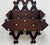Antique Wall-Mount Wood Tramp Art Letter Holder For Sale In Kansas City - Image 6 of 7