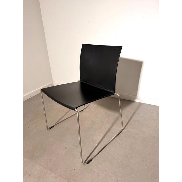 Contemporary Minimalist Dining Chairs from MDF Italia, Set of 4 For Sale - Image 3 of 6