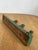 Antique Rustic Wooden Peg Hook in Green For Sale - Image 9 of 15