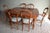 Antique Mahogany Dining Table with Chairs, 1800s, Set of 7 For Sale - Image 4 of 18