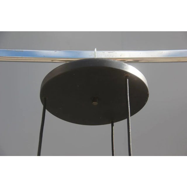 1950s Italian Brass Chandelier from Vistosi, 1950s For Sale - Image 5 of 10