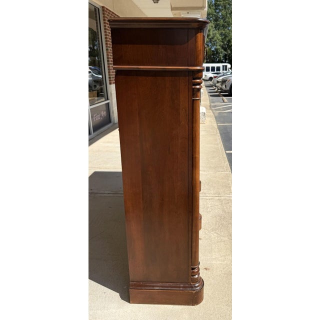 Wood Pennsylvania House Courtland Manor Two-Door Bookcase For Sale - Image 7 of 18