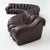 De Sede Ds-600 Non-Stop Sofa in Deep Espresso Brown Leather, 1980s For Sale - Image 16 of 18