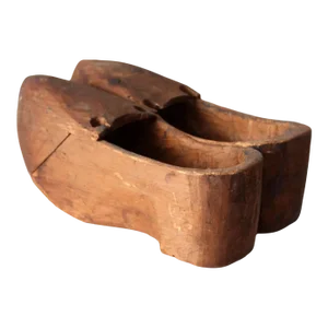 Antique Primitive Wooden Clogs