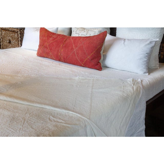 1990s Dhavli Applique Coverlet For Sale - Image 5 of 7