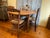 A beautiful, quite large drop-leaf table from France, period 1890-1900. The table can be used in various positions: as a...