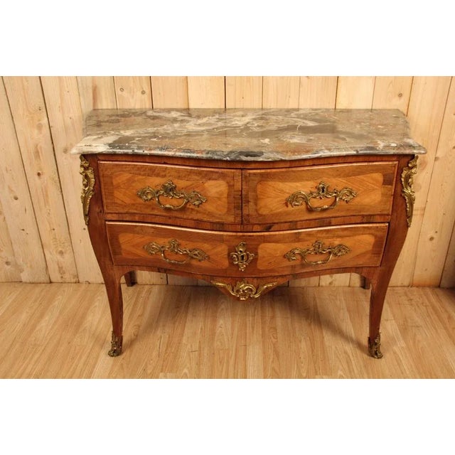 Vintage Louis XV Chest of Drawers For Sale - Image 10 of 10