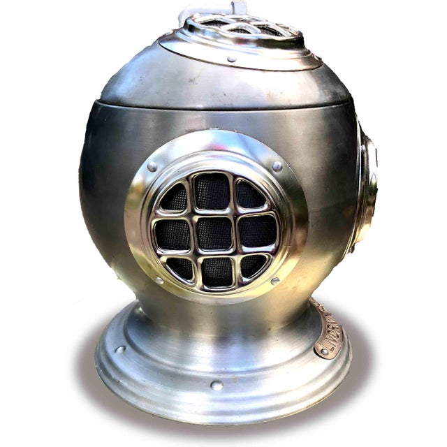 1970s Seymour Mann Diving Helmet Livorno 1894 Ice Bucket Chairish