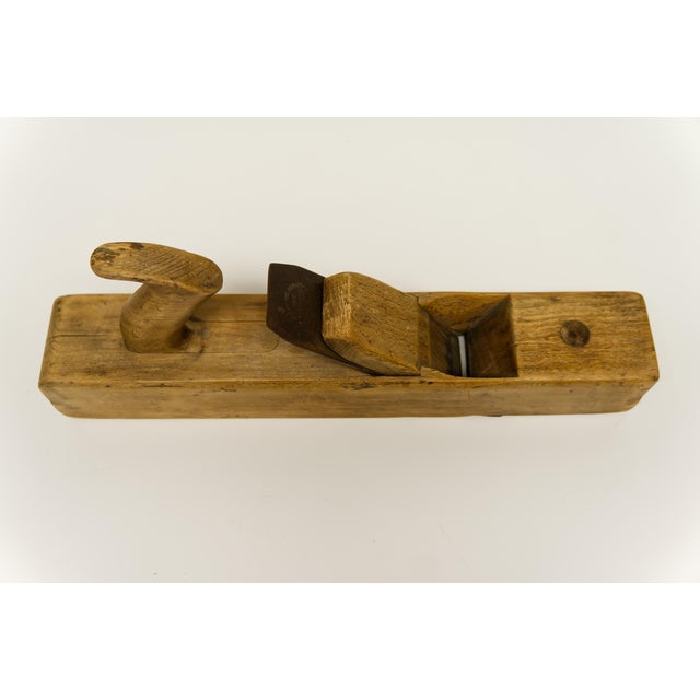 Antique Wood Hand Plane 16" Woodworking Tool For Sale In Louisville - Image 6 of 9