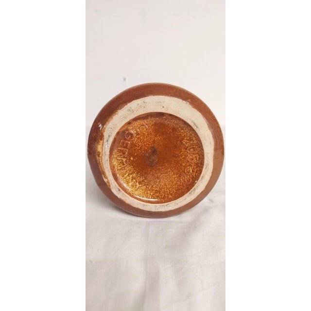 1980s Pottery Lava Fat Vase West Germany, 1960s For Sale - Image 5 of 9