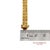 12.50 Ct Natural Yellow Sapphire Princess Cut Bracelet in 18k Yellow Gold For Sale - Image 10 of 13