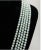 1980s Kai-Yin Lo 5 Strand Cultured Pearl Necklace 14 Kt Gold and Diamond Clasp For Sale - Image 5 of 10
