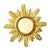 A striking mid-century german sunburst mirror by wenz, circa 1960. Featuring a beautifully sculpted giltwood frame with...