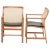 King Series Armchairs in Cherrywood by Rud Thygesen and Johnny Sorensen for Fredericia, 1980s, Set of 2 For Sale
