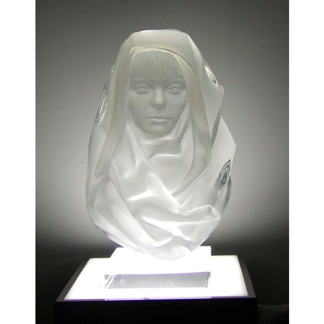 Frederick Hart "Penumbra" (Acrylic) Lucite Hand Signed Beautiful For Sale - Image 4 of 18