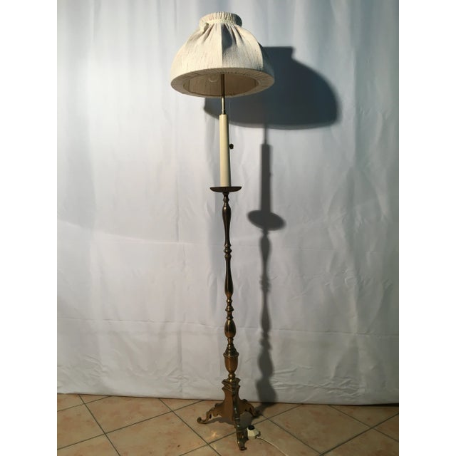 Brass Floor Lamp, 1970s For Sale - Image 14 of 18