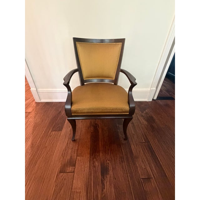 Therien Studio Workshops Dining Chairs – Set of 6 – Custom Upholstered Modern Classics For Sale - Image 4 of 15