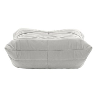 Brand New Alcantara Ligne Rose Togo Ottoman For Sale