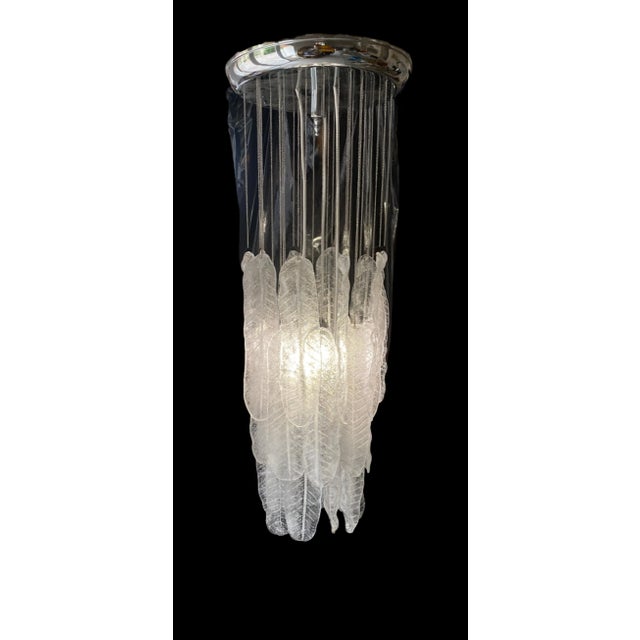 AVMazzega Cascade Pendant Light from Mazzega, Italy, 1970s For Sale - Image 4 of 6