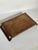 Art Deco Tray in Wood and Glass, France, 1940s For Sale - Image 9 of 10