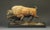 Badlands Brawler by Jeremy Bradshaw | Bronze Sculpture of a running bison For Sale