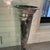 Hollywood Regency Vintage Reed & Barton Silver Plated Trumpet Bud Vase 5026 | Mid Century Silver Vase | Vintage Table Decor For Sale - Image 3 of 8