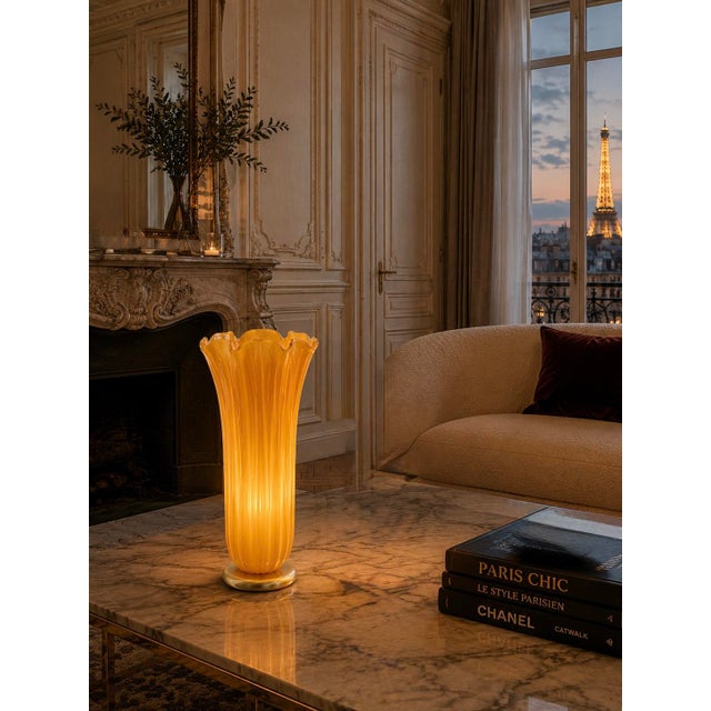 La Murrina Flamenco Table Lamp by La Murrina Murano, 1990s For Sale - Image 4 of 17