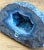 Early 20th Century Vintage Blue Quartz Geode For Sale - Image 5 of 12