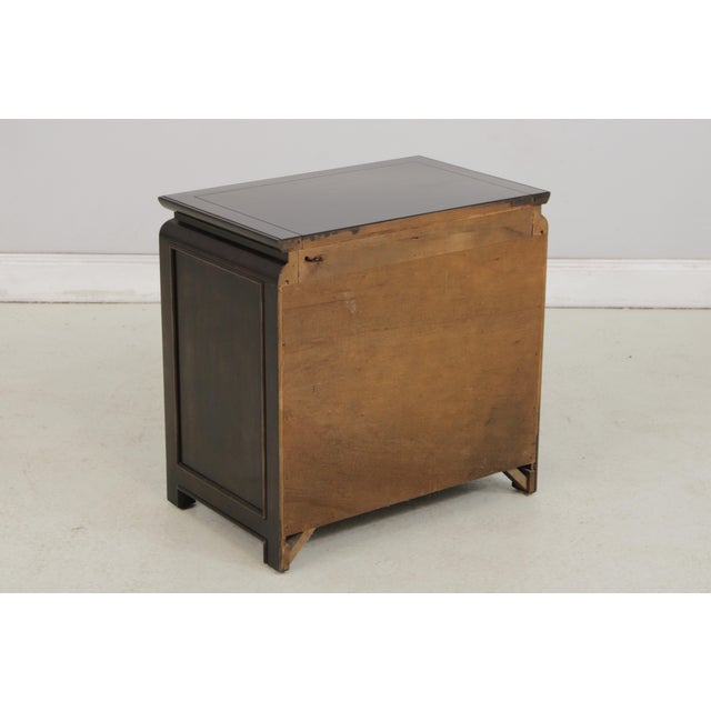 Century Chinese Style Mahogany Nightstand For Sale - Image 11 of 12