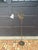 Early 20th Century Early 20th Century Ornate Adjustable Bridge Arm Floor Lamp With Glass Shade For Sale - Image 5 of 6
