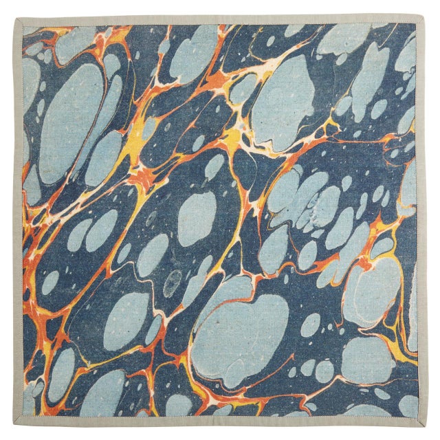 Cream Library Dinner Napkins, Set/6 For Sale - Image 8 of 9