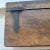 Late 19th Century Stately Antique Wooden Box With Forged Iron Hinges – Solid 1″ Walls For Sale - Image 5 of 12
