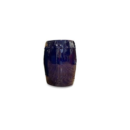 Purple Color garden stool with a glossy finish. Great for the backyard and indoors a great piece to brighten up a room. No...