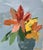 Impressionist Impasto Floral Painting by California Artist For Sale - Image 3 of 12