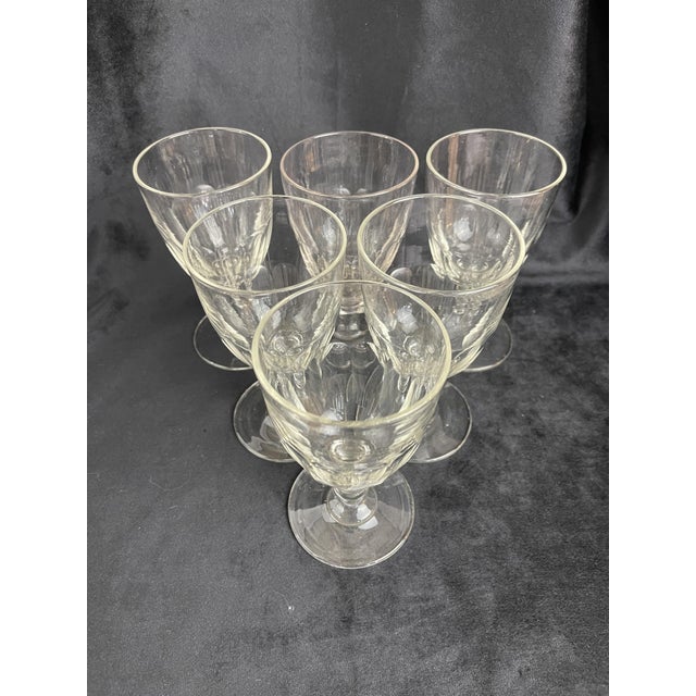 Baccarat Médicis Glasses, Late 19th Century, Set of 6 For Sale - Image 15 of 17