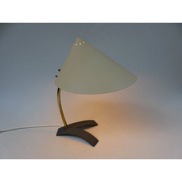 Austrian Brass Table Lamp, 1950s For Sale - Image 17 of 18