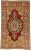 Maroon Vintage Turkish Oushak Rug - 03'08 X 06'02 For Sale - Image 8 of 8