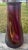 Up for sale is a Circa 1900 Bohemian Josef Rindskopf Art Nouveau Iridescent Ruby Red Glass Striated Twist Vase! It...